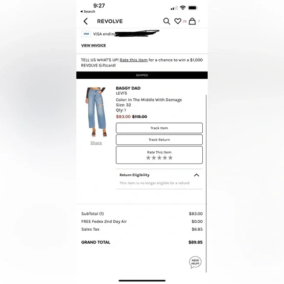 Levi’s Baggy Dad Jean - Picture 13 of 13